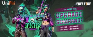 Upgrade Elite Pass Terbaru “Specter Squad” #PakeUniPin Sekarang Juga!